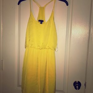 Yellow mini dress ! (Small)